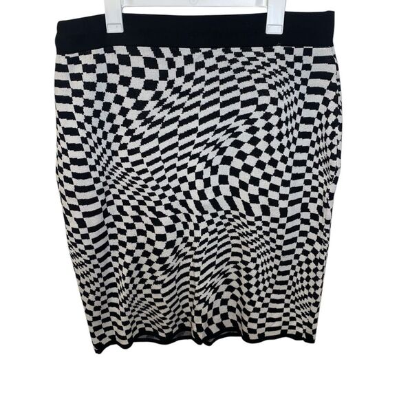 NINA LEONARD Knit Two Piece Skirt Set - Picture 4 of 7